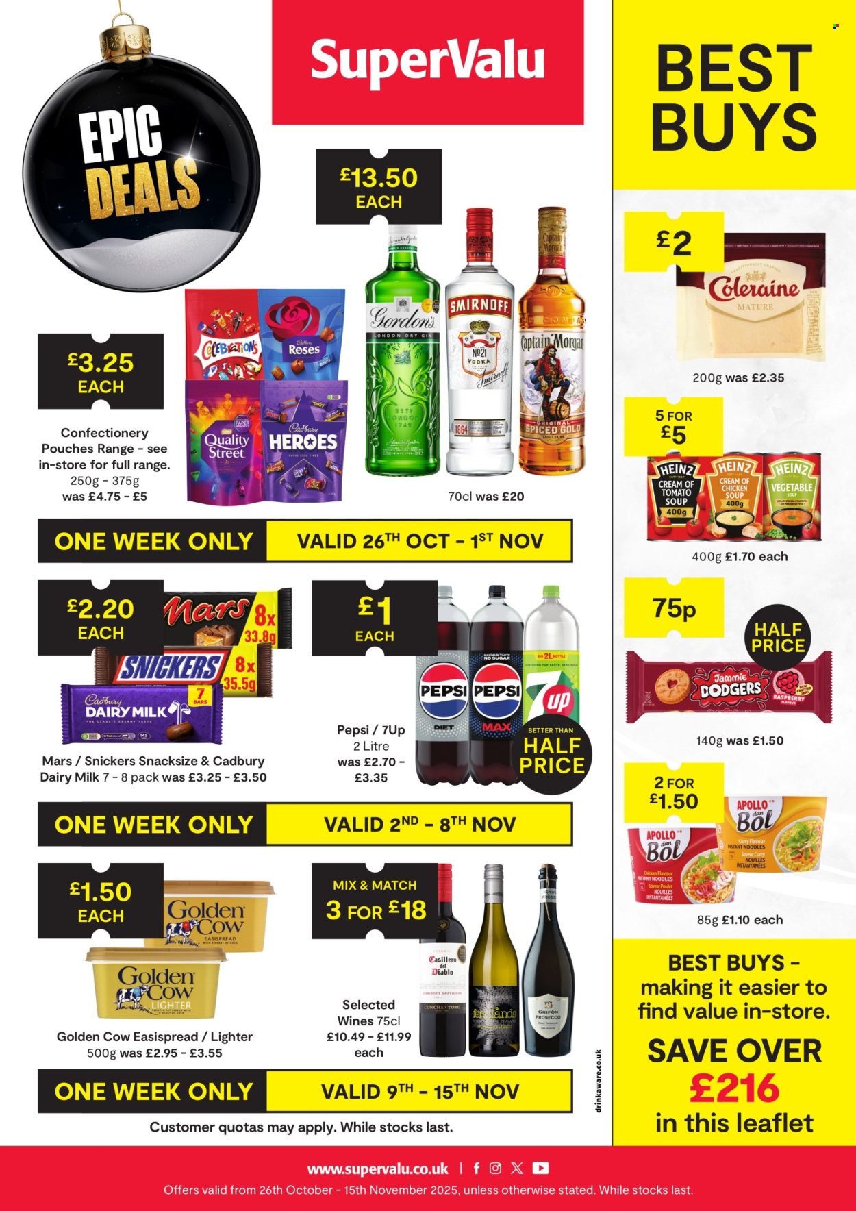 SuperValu offer - 26/10/2025 - 15/11/2025. Page 1