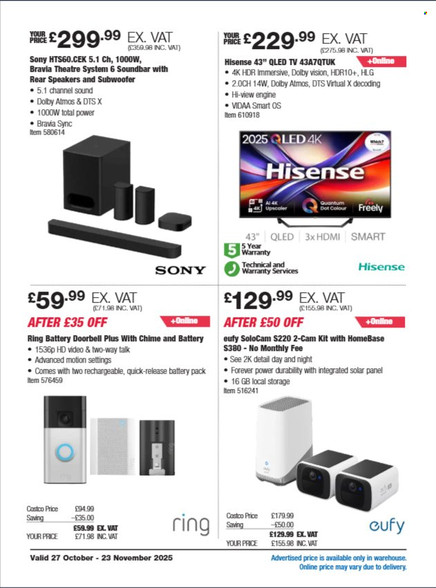 Costco offer - 27/10/2025 - 23/11/2025. Page 2