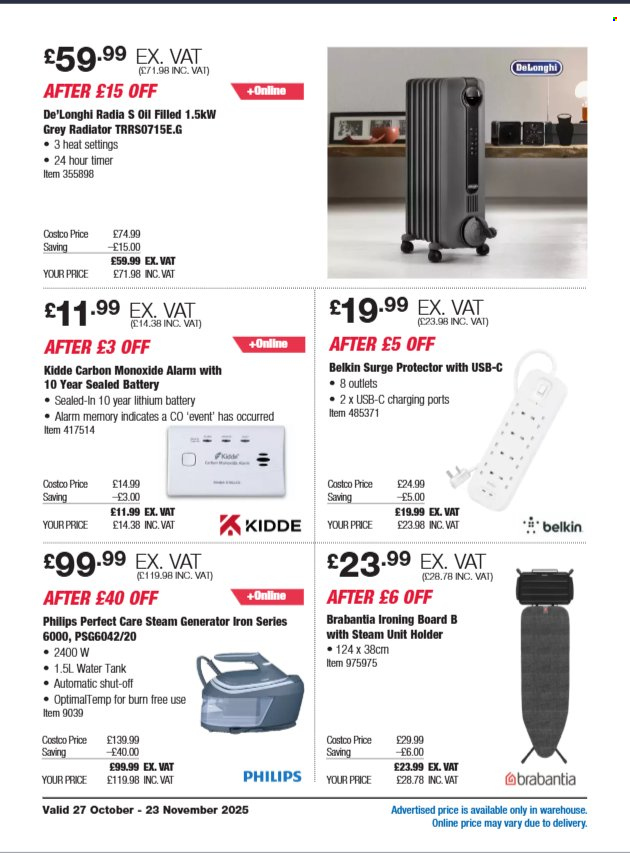 Costco offer - 27/10/2025 - 23/11/2025. Page 4