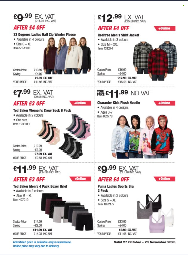 Costco offer - 27/10/2025 - 23/11/2025. Page 7