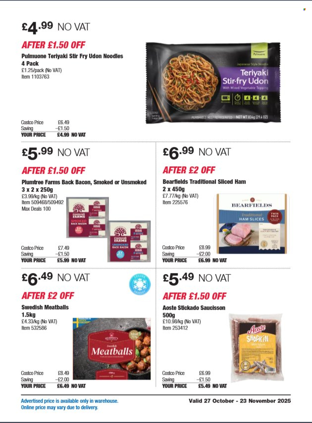 Costco offer - 27/10/2025 - 23/11/2025. Page 9