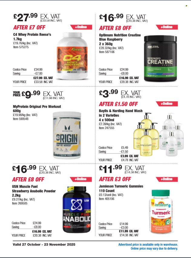 Costco offer - 27/10/2025 - 23/11/2025. Page 16