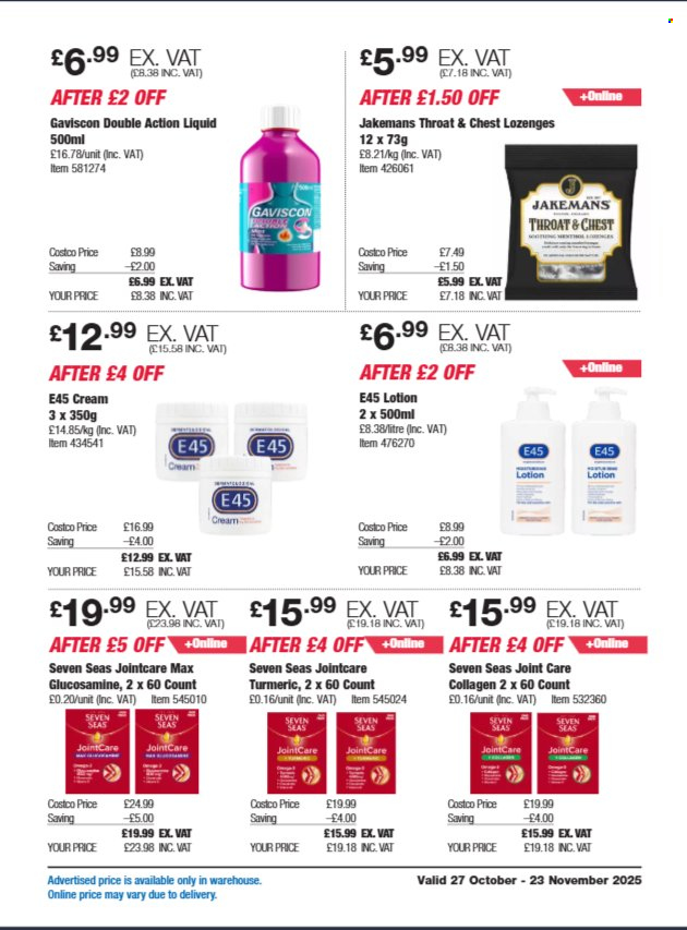 Costco offer - 27/10/2025 - 23/11/2025. Page 19