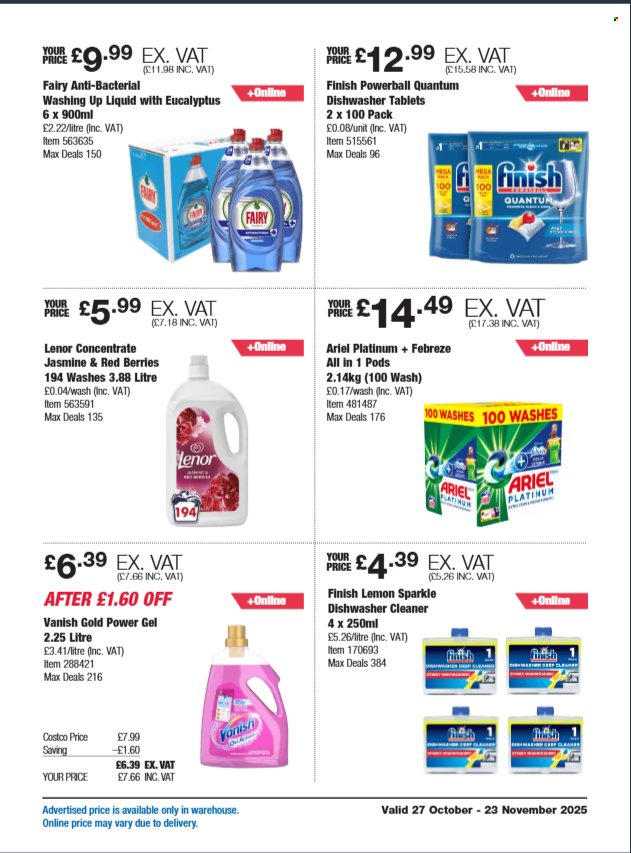Costco offer - 27/10/2025 - 23/11/2025. Page 21