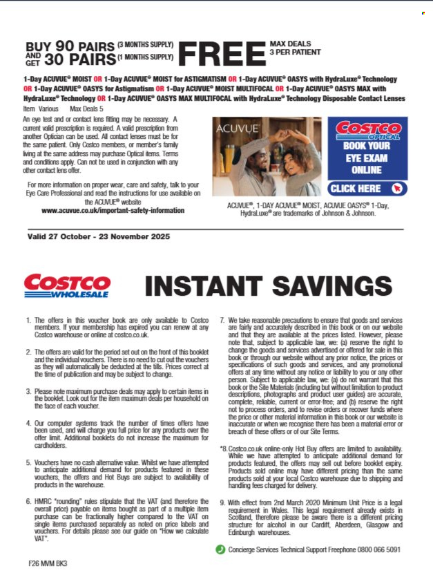 Costco offer - 27/10/2025 - 23/11/2025. Page 35