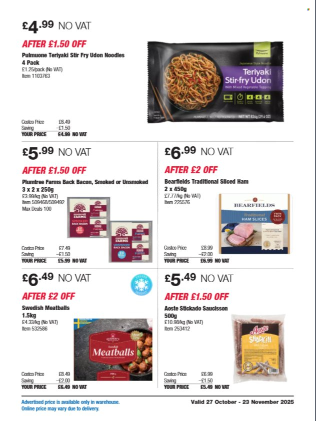 Costco offer - 27/10/2025 - 23/11/2025. Page 9