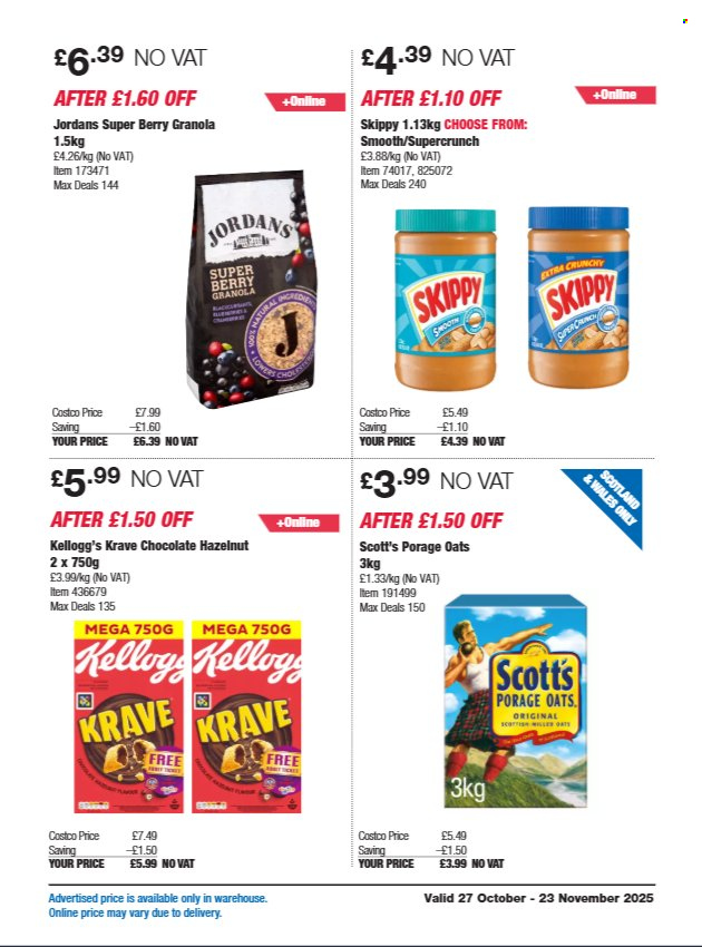 Costco offer - 27/10/2025 - 23/11/2025. Page 11