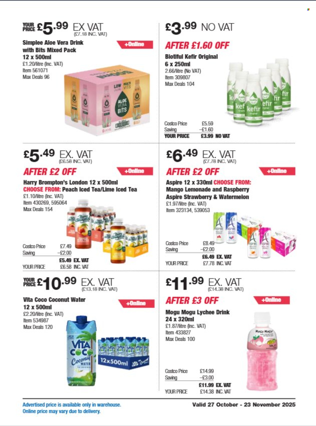Costco offer - 27/10/2025 - 23/11/2025. Page 13