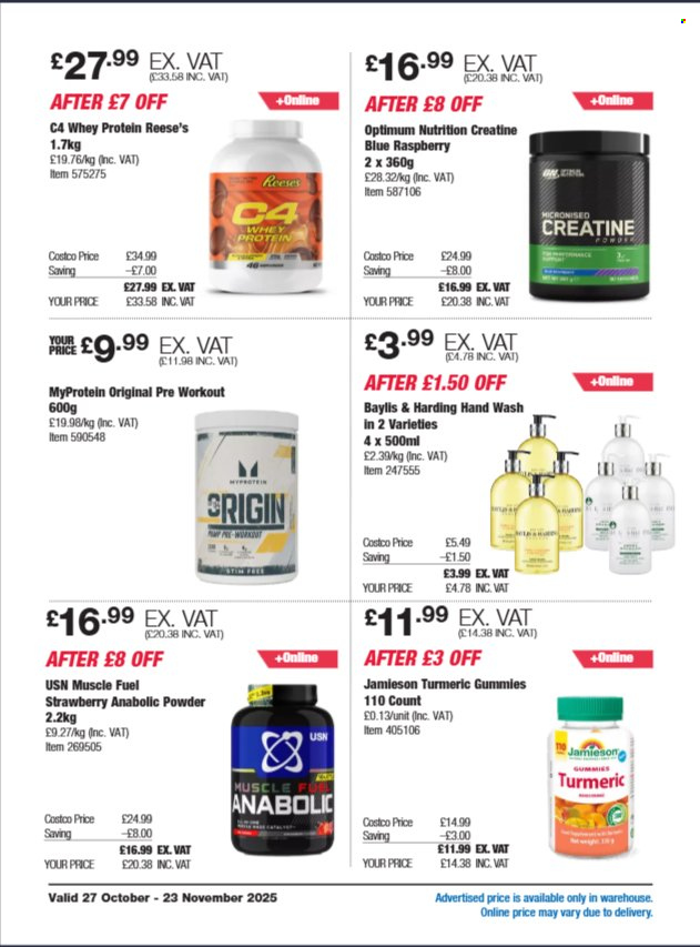 Costco offer - 27/10/2025 - 23/11/2025. Page 16