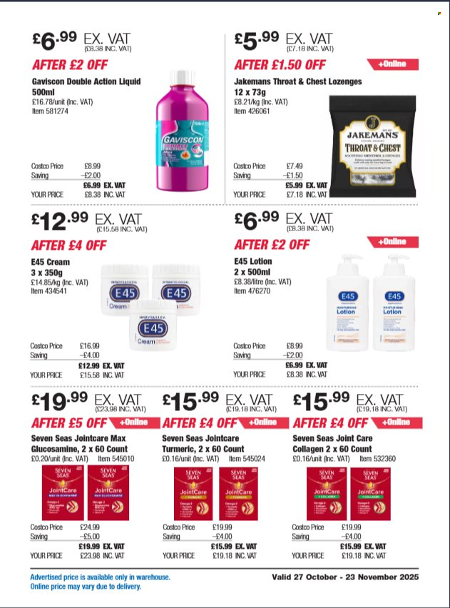 Costco offer - 27/10/2025 - 23/11/2025. Page 19