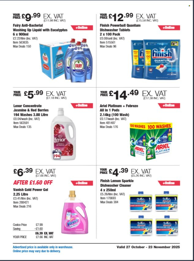 Costco offer - 27/10/2025 - 23/11/2025. Page 21