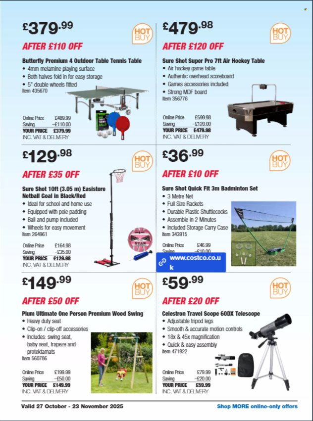 Costco offer - 27/10/2025 - 23/11/2025. Page 31