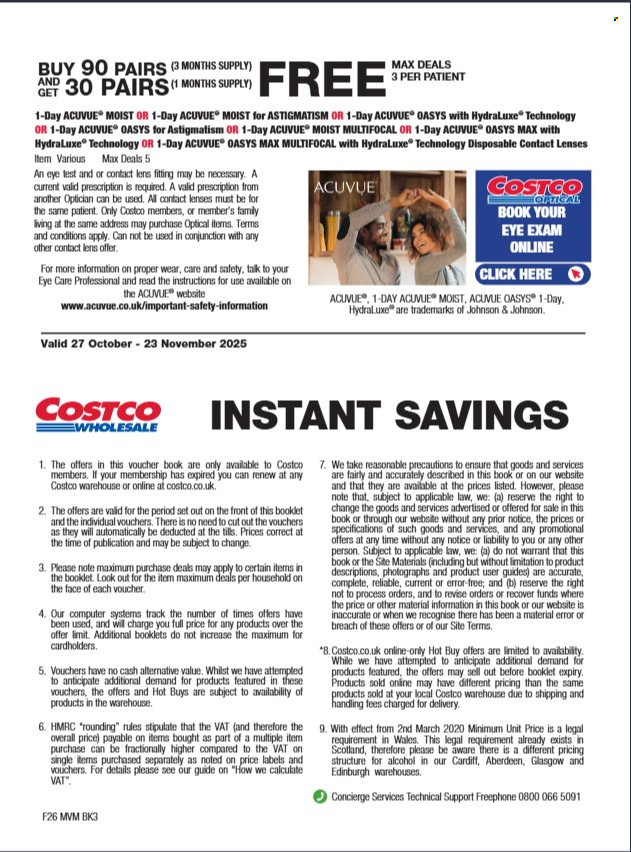 Costco offer - 27/10/2025 - 23/11/2025. Page 35