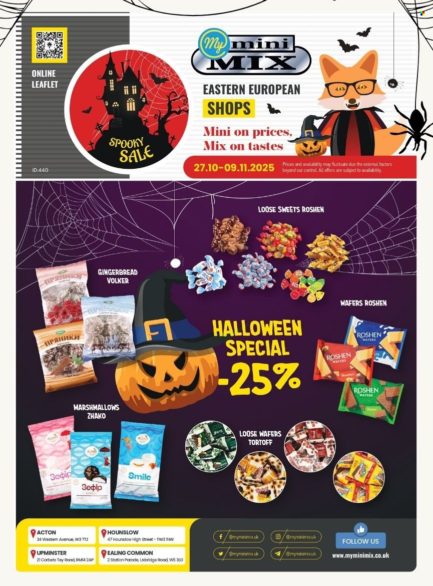 MyMINIMIX offer - 27/10/2025 - 09/11/2025. Page 1