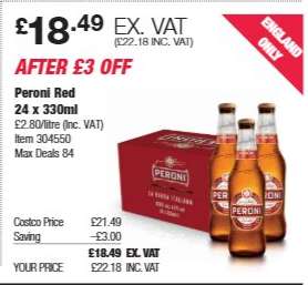 Peroni Red 24 x 330ml