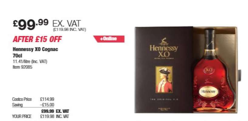 Hennessy XO Cognac 70cl