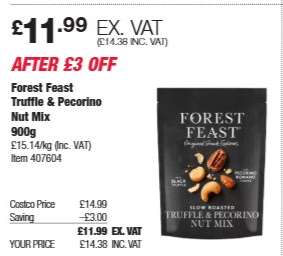 Forest Feast Truffle & Pecorino Nut Mix
