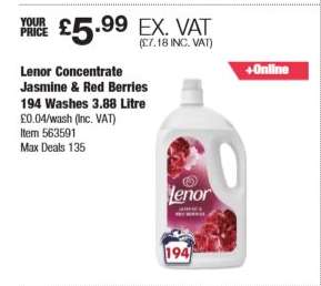 Lenor Concentrate Jasmine & Red Berries