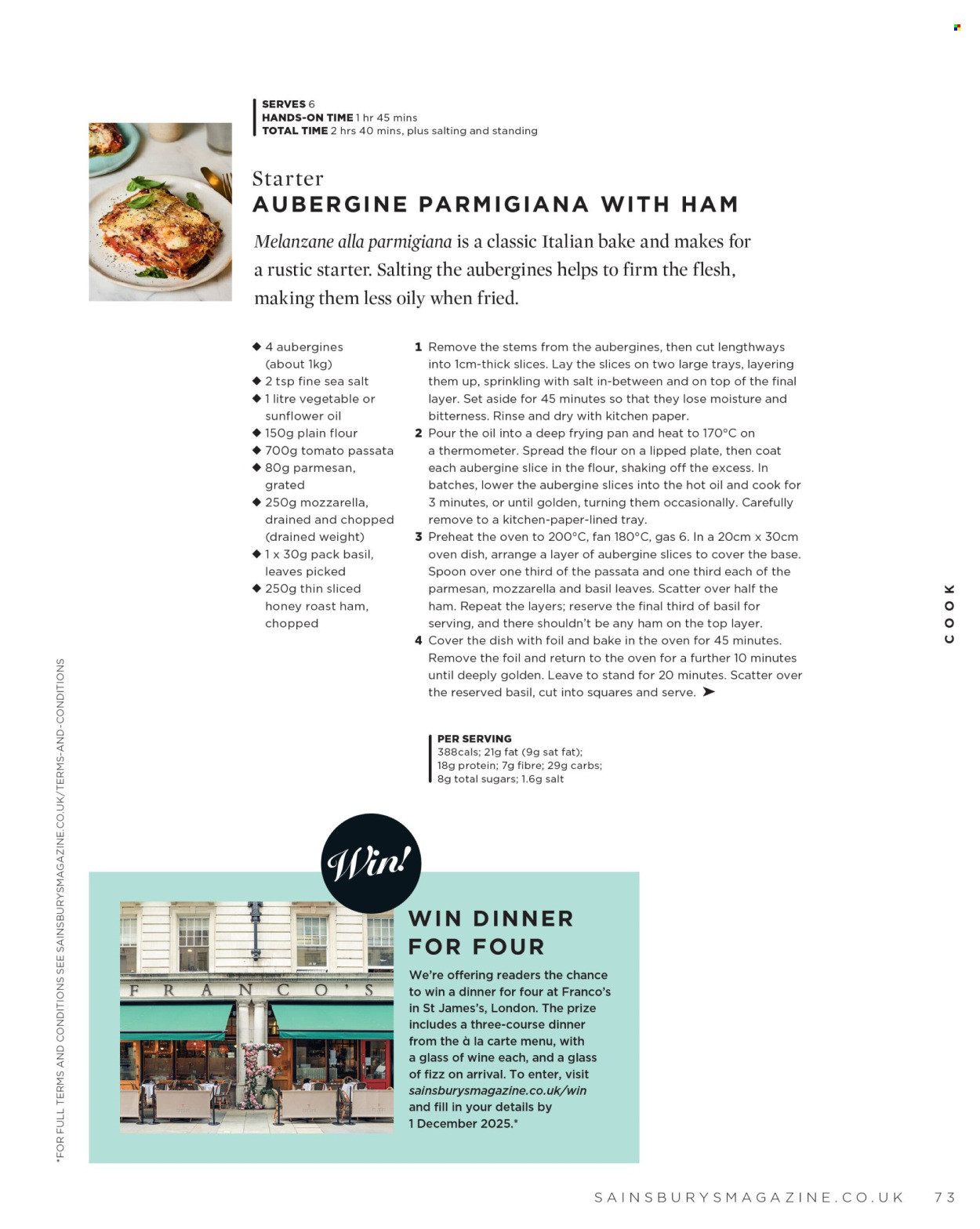 Sainsbury's offer - 01/11/2025 - 30/11/2025. Page 73