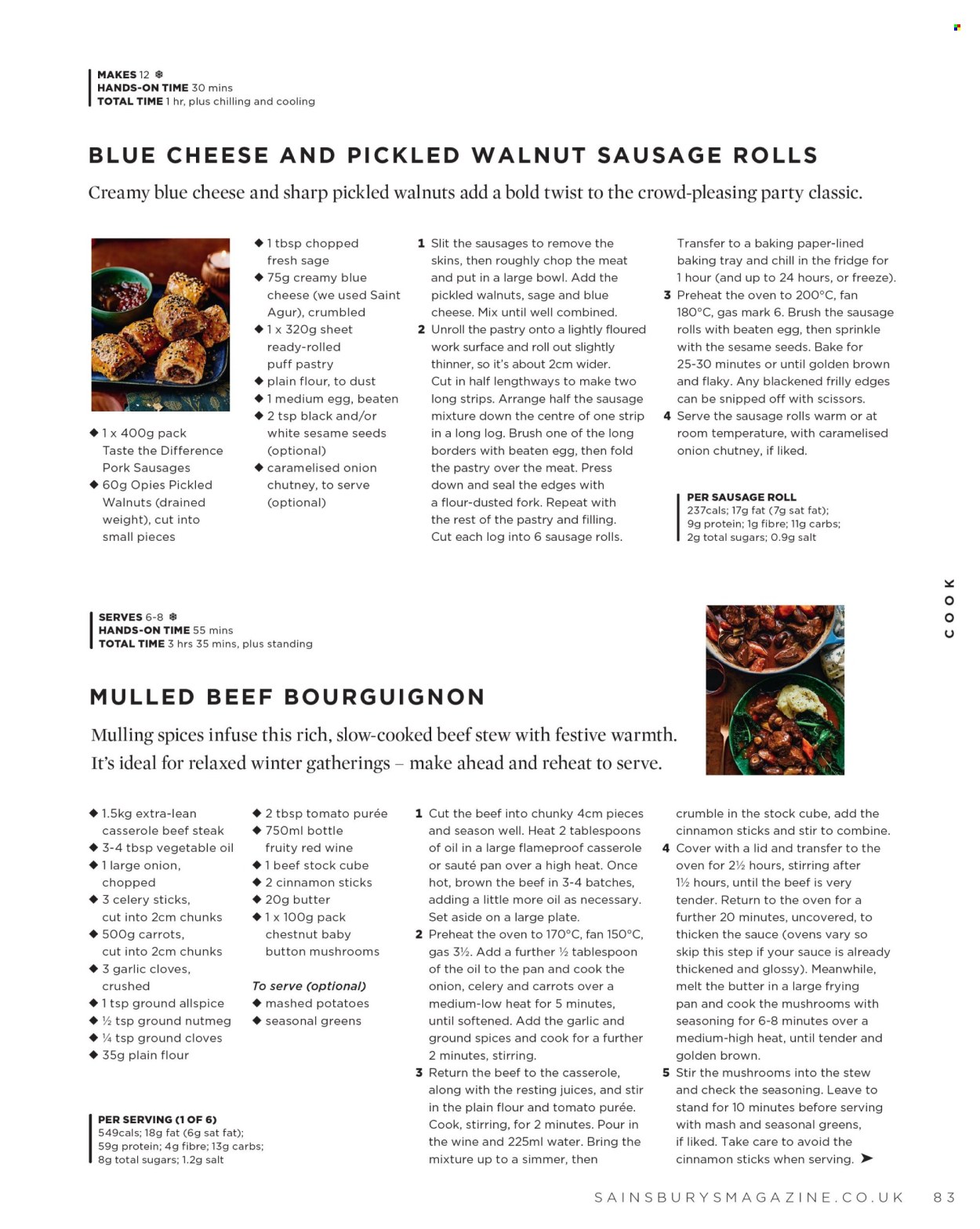 Sainsbury's offer - 01/11/2025 - 30/11/2025. Page 83