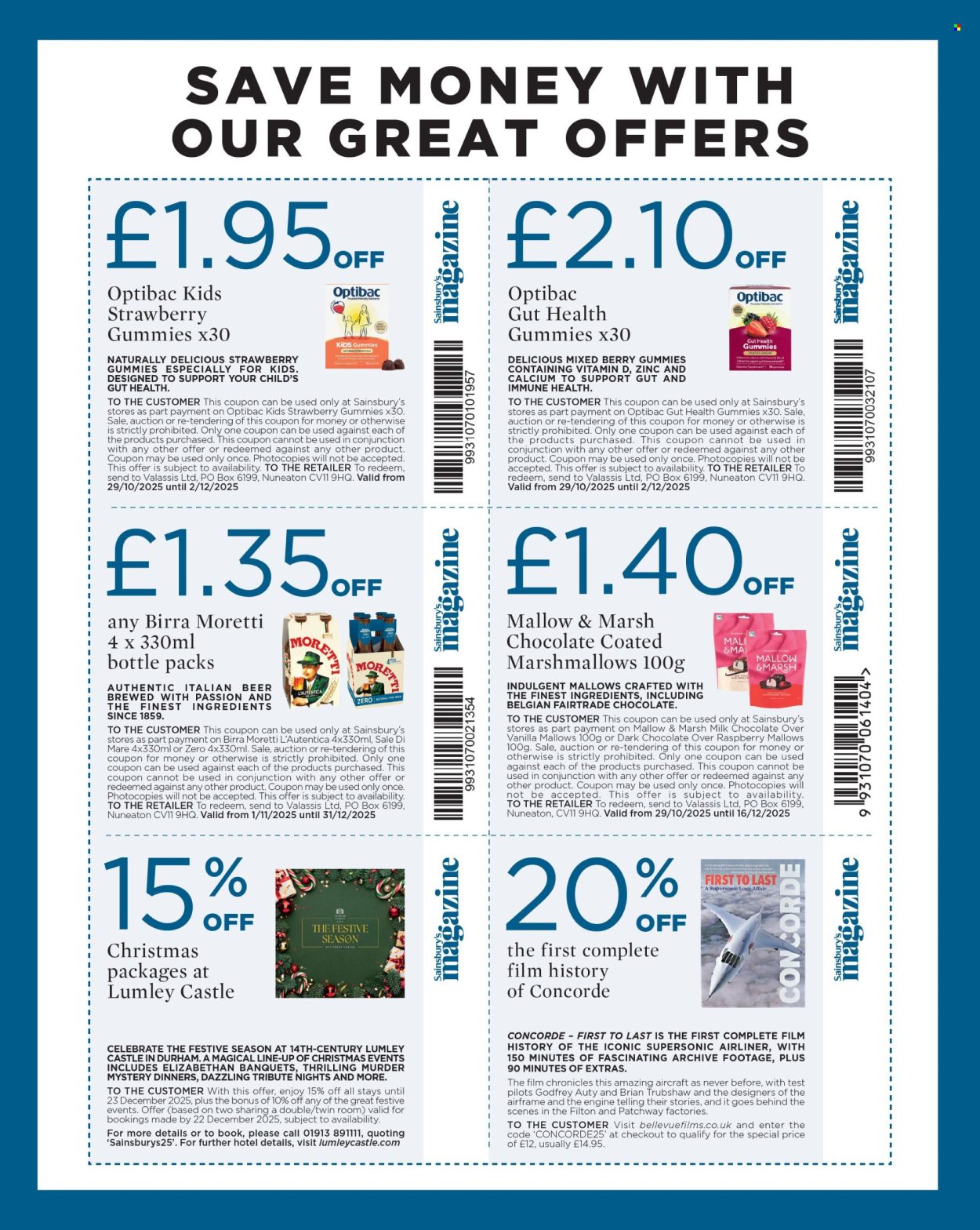 Sainsbury's offer - 01/11/2025 - 30/11/2025. Page 142