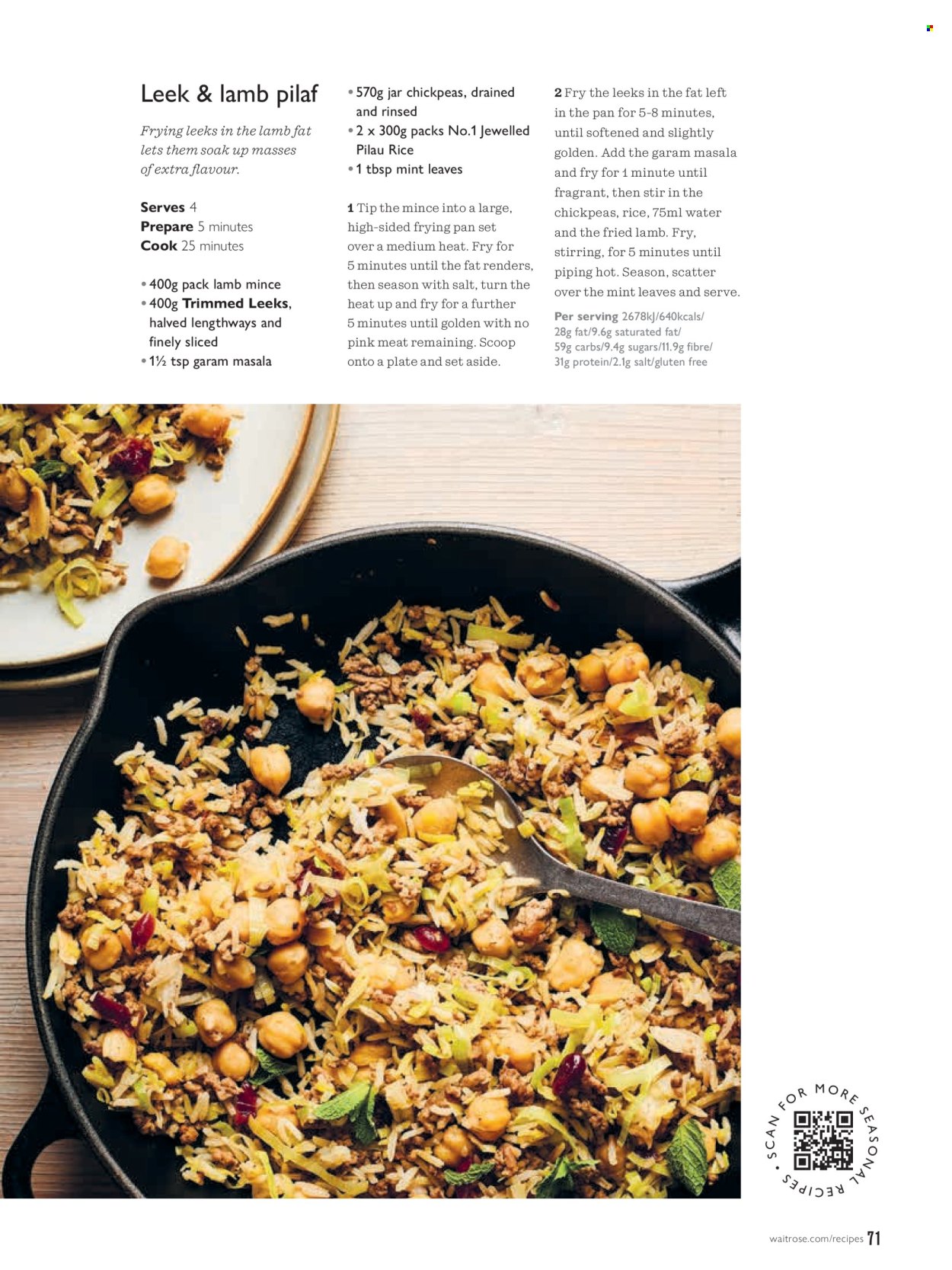 Waitrose offer - 01/11/2025 - 30/11/2025. Page 71