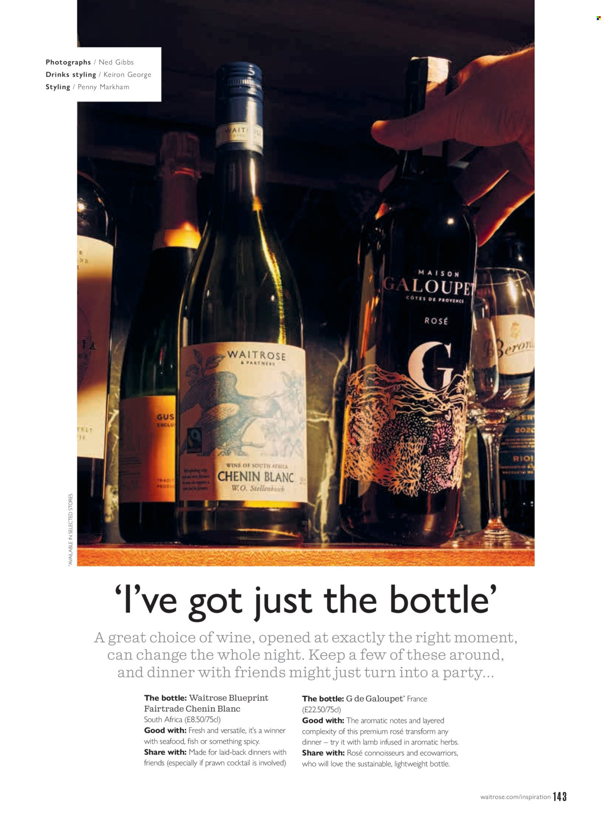 Waitrose offer - 01/11/2025 - 30/11/2025. Page 143