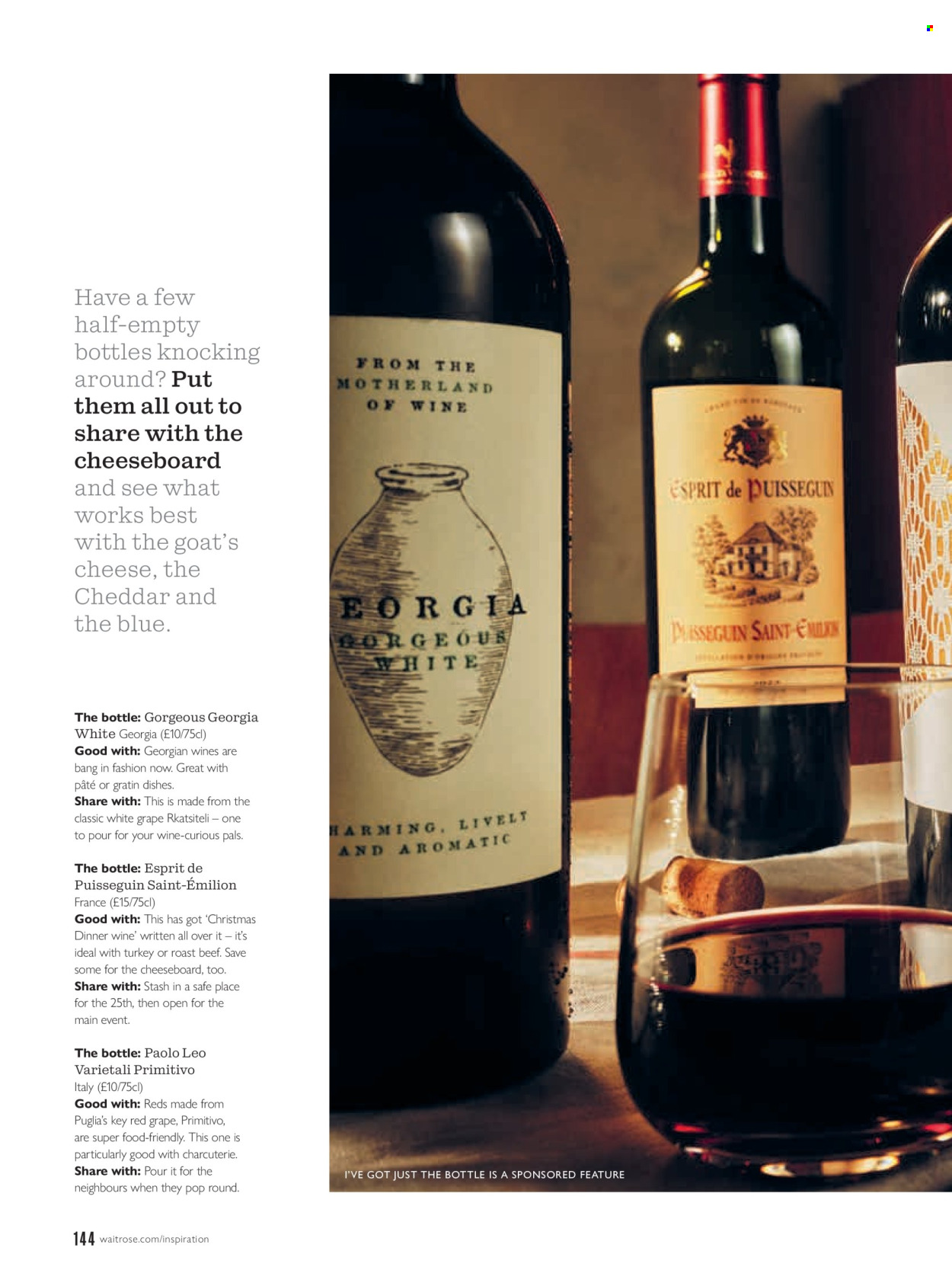 Waitrose offer - 01/11/2025 - 30/11/2025. Page 144