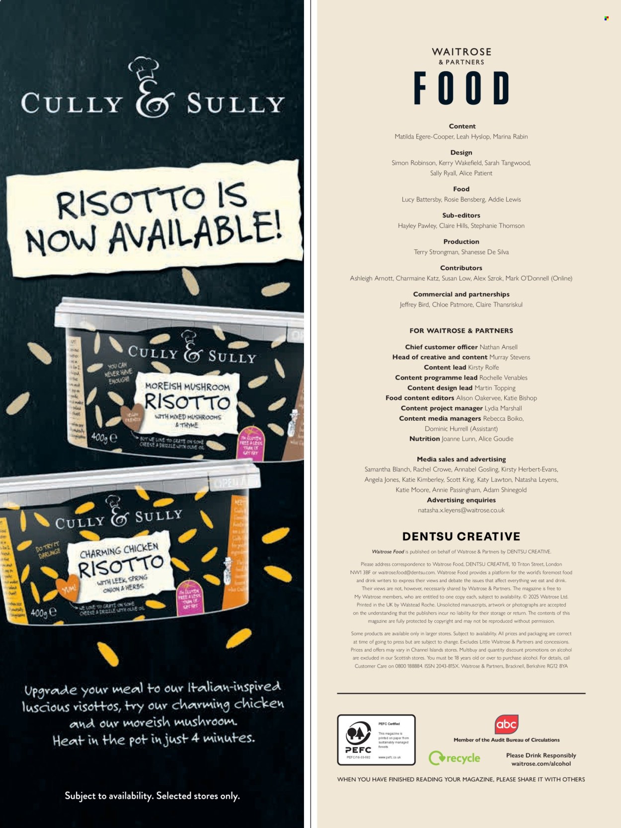 Waitrose offer - 01/11/2025 - 30/11/2025. Page 160