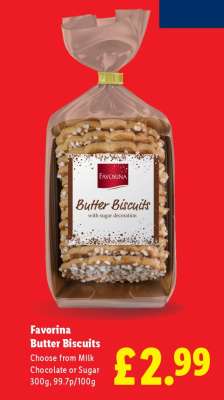 Favorina Butter Biscuits