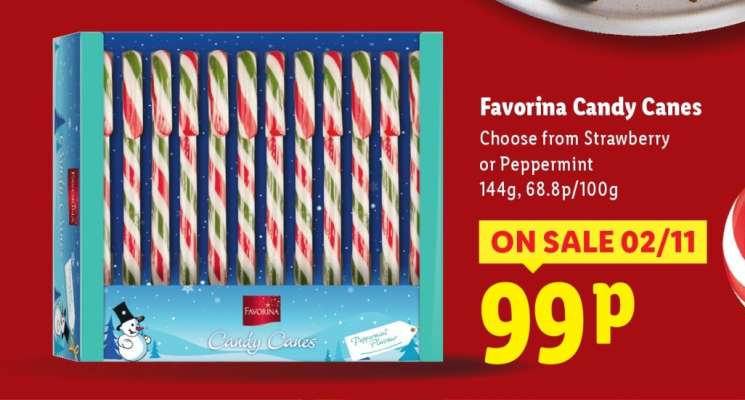 Favorina Candy Canes