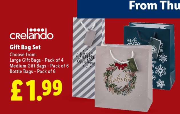 Crelando Gift Bag Set