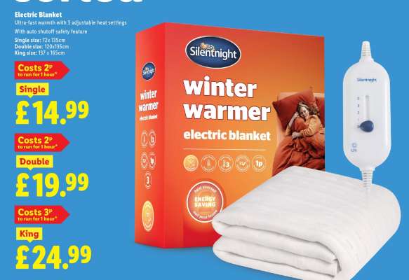 Silentnight Winter Warmer Electric Blanket - Single