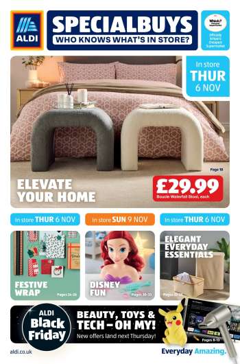 Aldi offer  - 06/11/2025 - 19/11/2025.