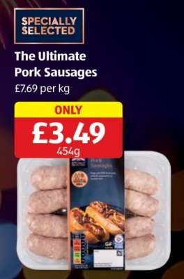 The Ultimate Pork Sausages