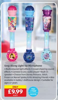 Sing-Along Light-Up Microphone