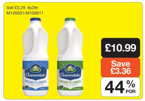 Arla Cravendale Milk