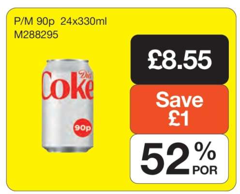 Diet Coke 24x330ml