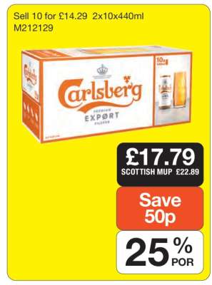 Carlsberg Export Pilsner