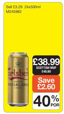 Carlsberg Special Brew Lager