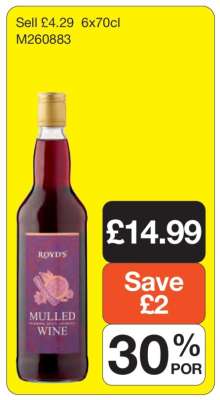 Royd's Mulled Wine