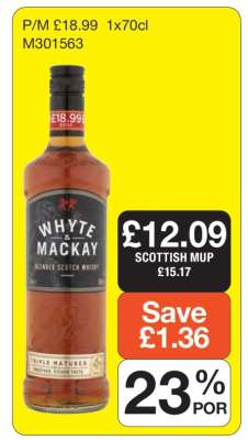 Whyte & Mackay Blended Scotch Whisky