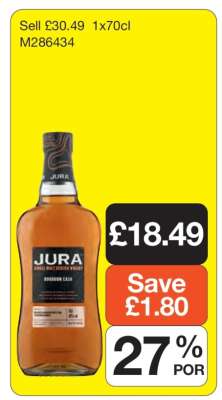 Jura Single Malt Scotch Whisky