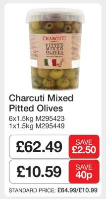 Charcuti Mixed Pitted Olives