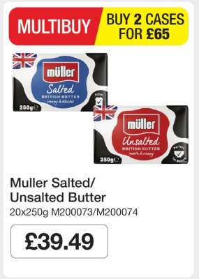 Muller Salted/Unsalted Butter
