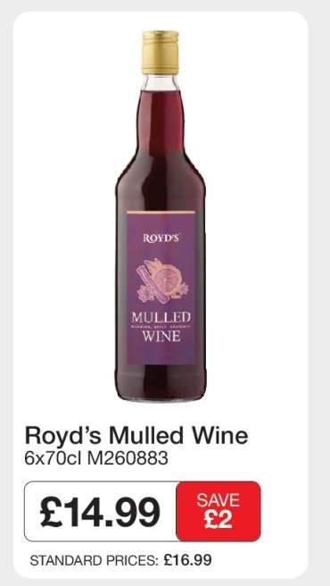 Royd's Mulled Wine