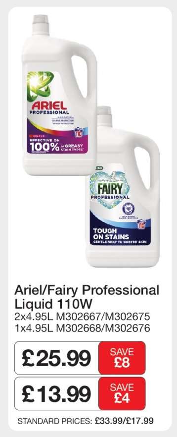 Ariel/Fairy Professional Liquid 110W