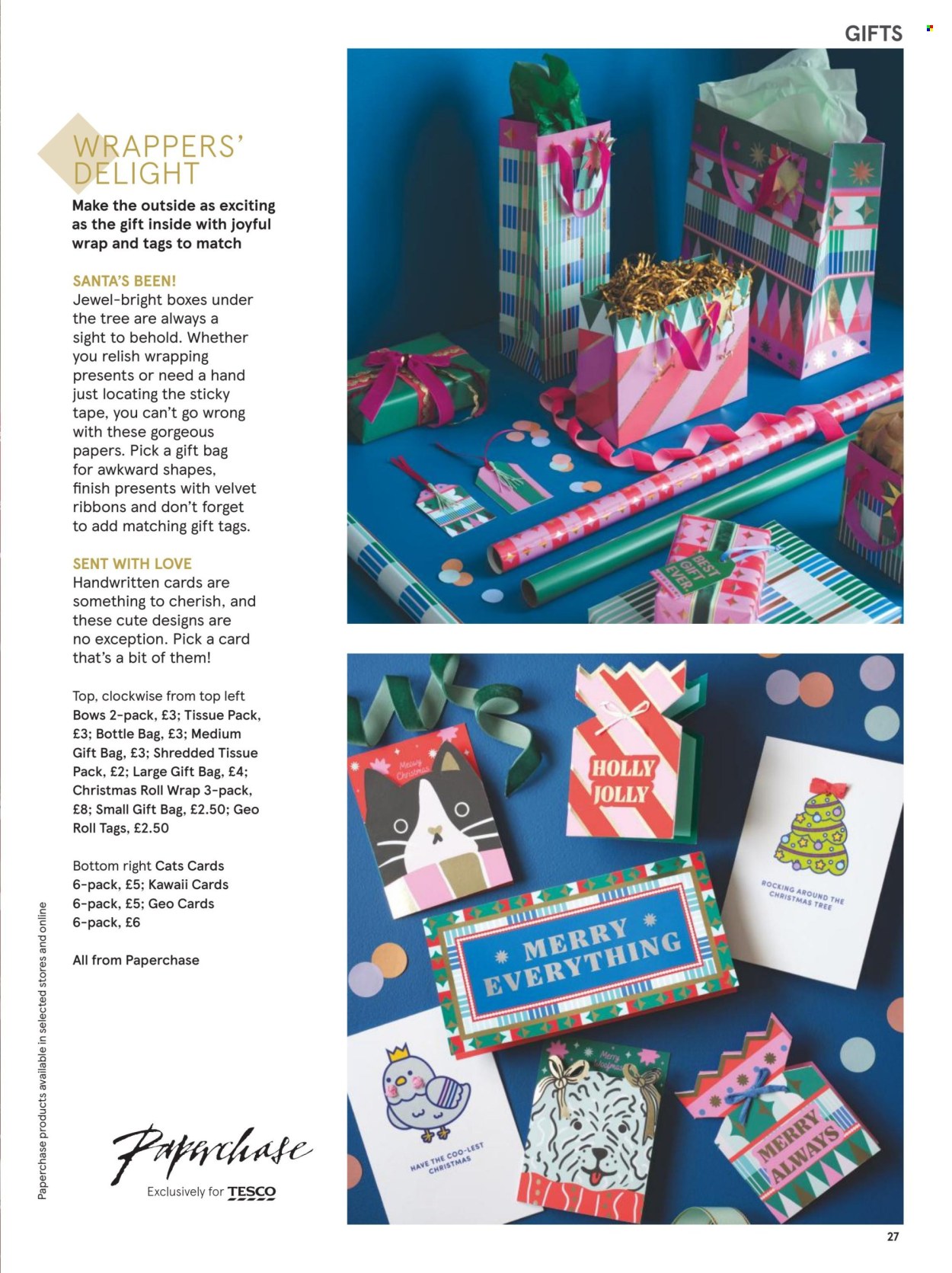 Tesco offer. Page 27