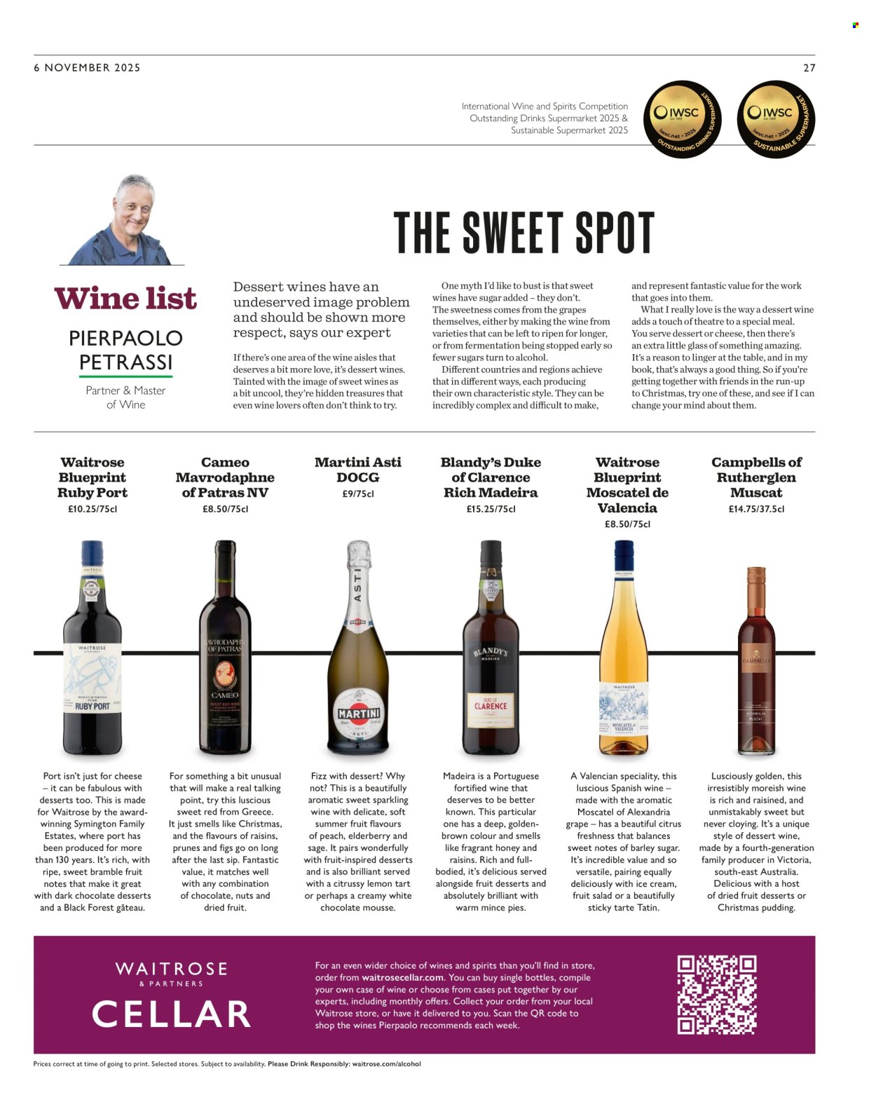 Waitrose offer - 06/11/2025 - 30/11/2025. Page 27
