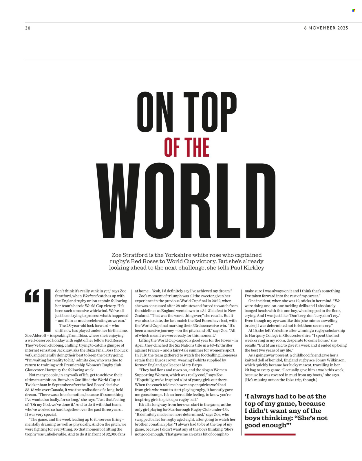 Waitrose offer - 06/11/2025 - 30/11/2025. Page 30